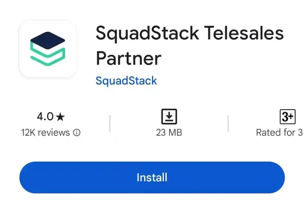 Squadstack App Play Store Screenshots